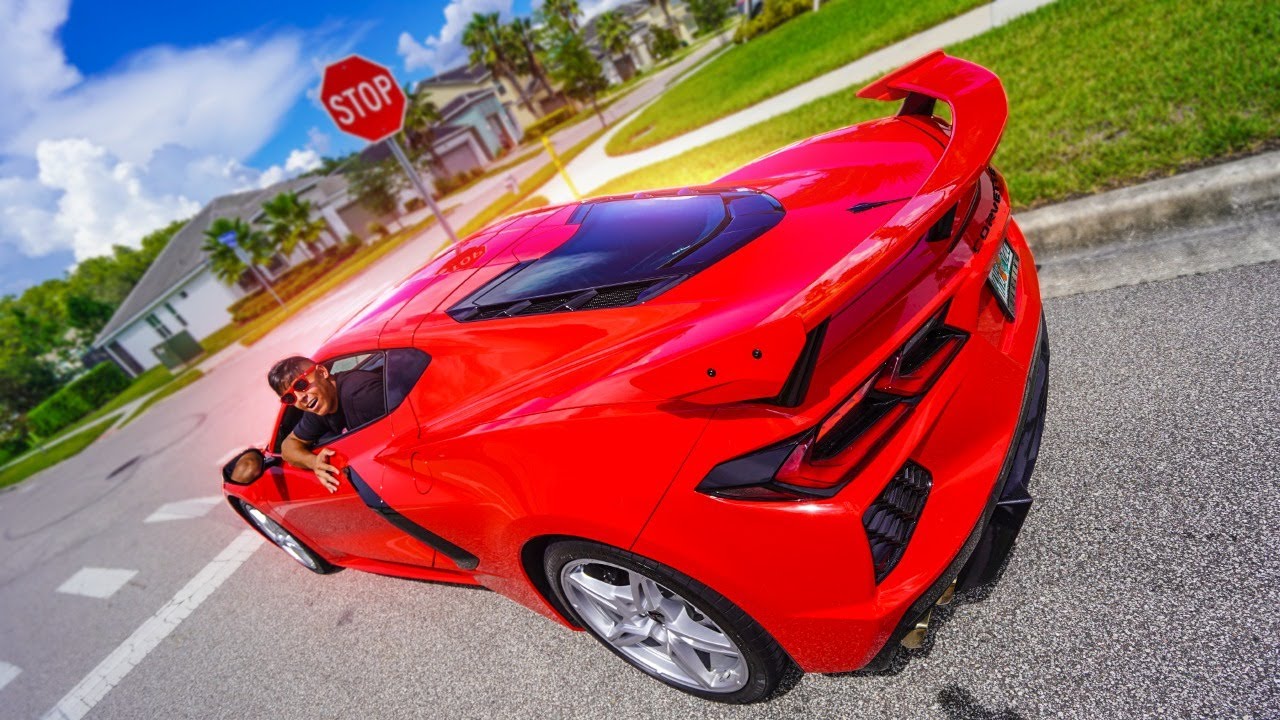 PRIMEIRO ROLE DO MEU CORVETTE NOVO NA RUA