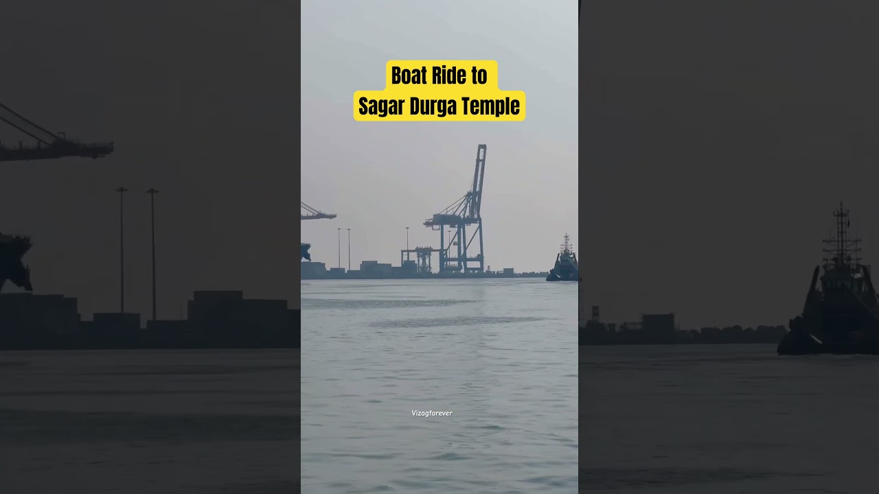 Boat Ride to Sagar durga temple. 
