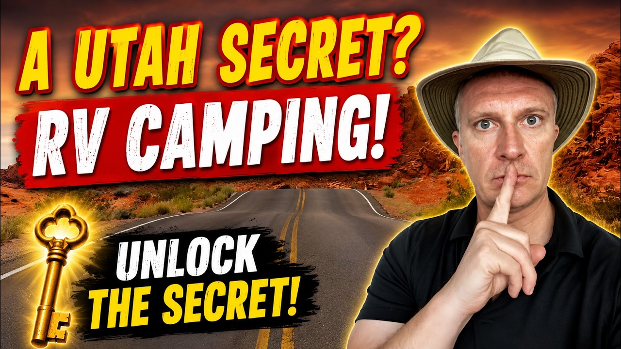 RV Camping in UTAH? 🔑 Unlock the Secret of this State Park! 🔑