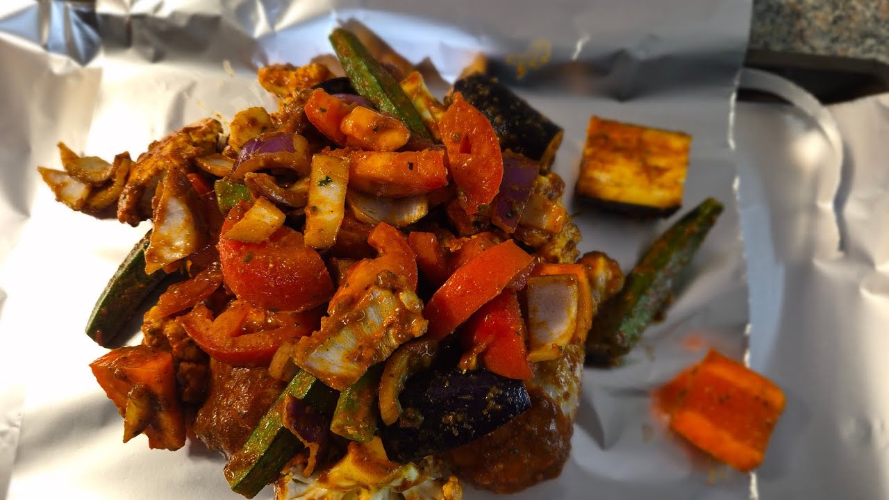 Aluminum chicken and Lentils healthy food by@nnacooking5970 Digaag iyo Misir mac