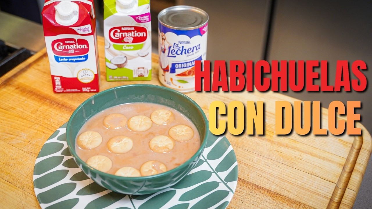 Las famosas HABICHUELAS CON DULCE de Doňa Carmen