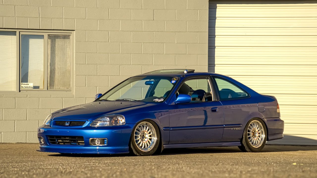 The Story of This 1999 Honda Civic Si: Detail & Clean Build!
