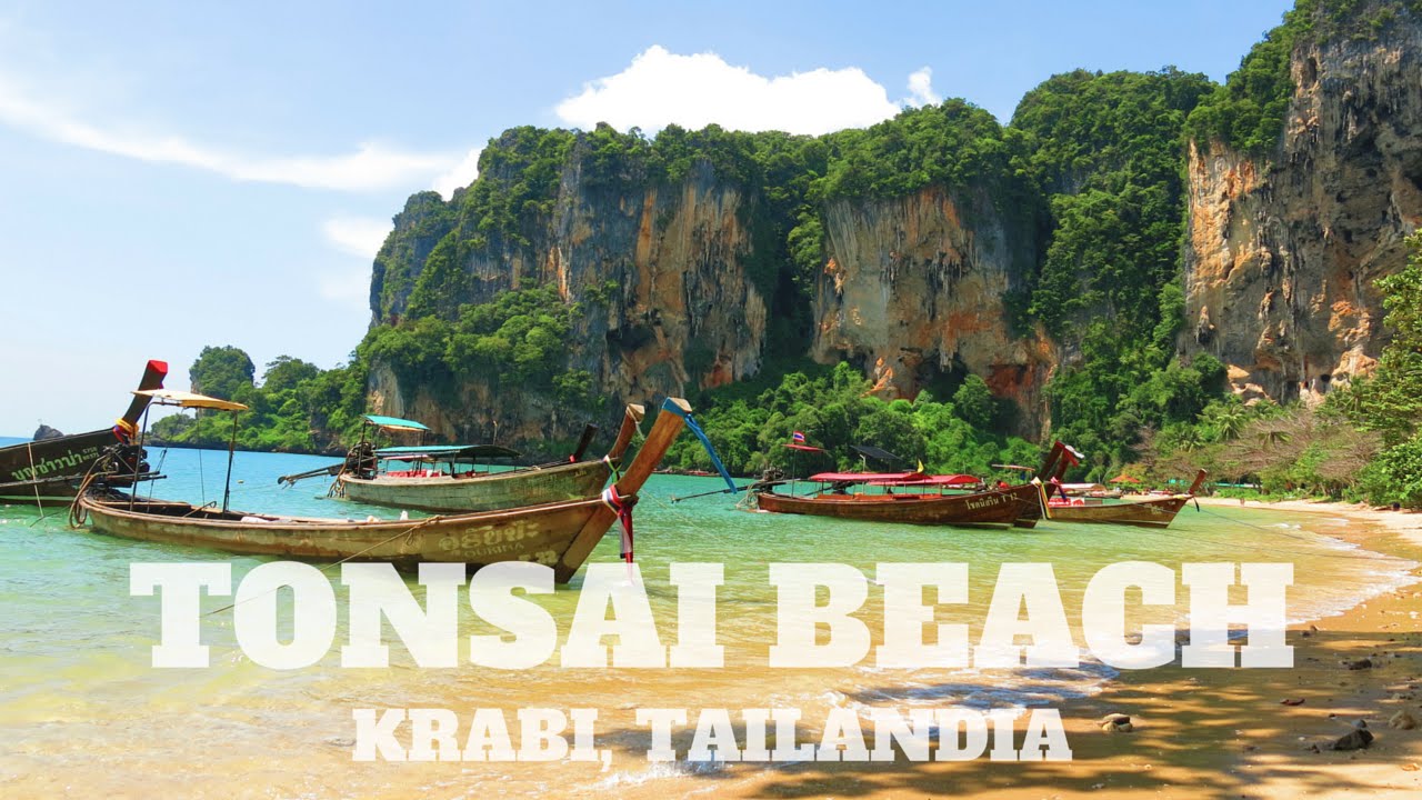 TONSAI BEACH - QUE HACER EN RAILAY - KRABI - TAILANDIA
