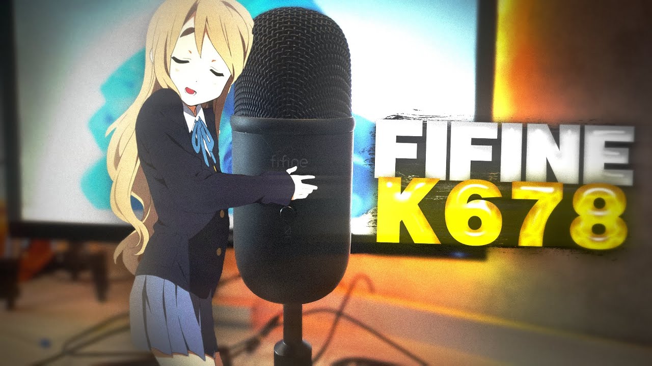 FIFINE K678 ОБЗОР НА USB МИКРОФН // ЛУЧШИЙ МИКРОФОН ДЛЯ СТРИМОВ И ЮТУБА // FIFINE K678 СРАВНЕНИЕ