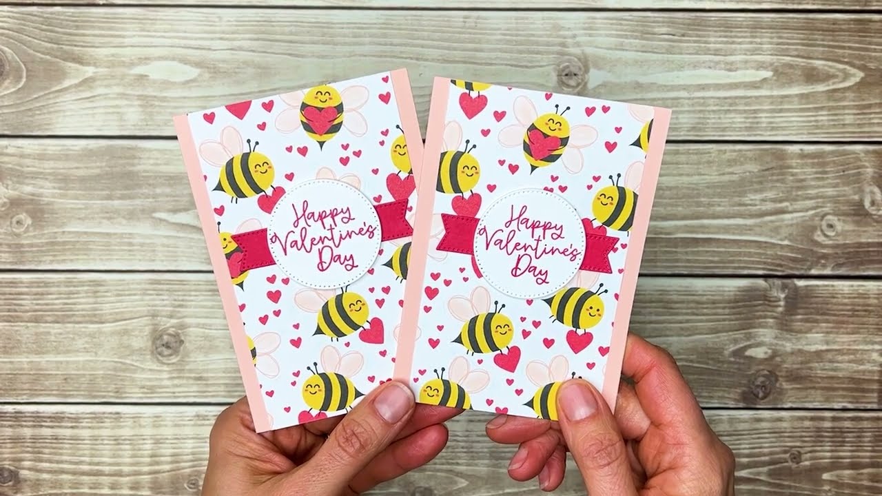 Easy Valentine Note Card