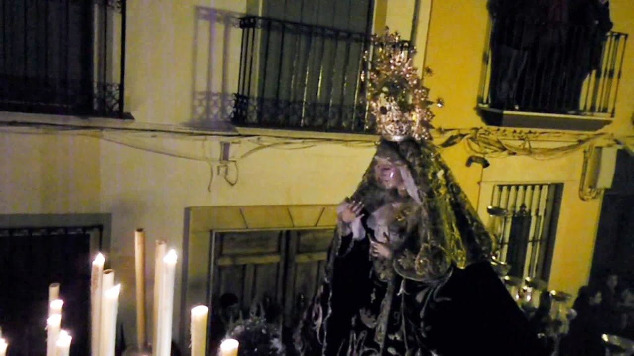 Saeta y petalá a Mª Stma de los Dolores - Semana Santa Carcabuey 2013