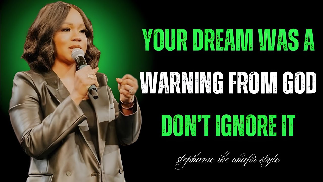 Why God Sends You Dreams Right Before a Major Life Change | Stephanie Ike Okafor 