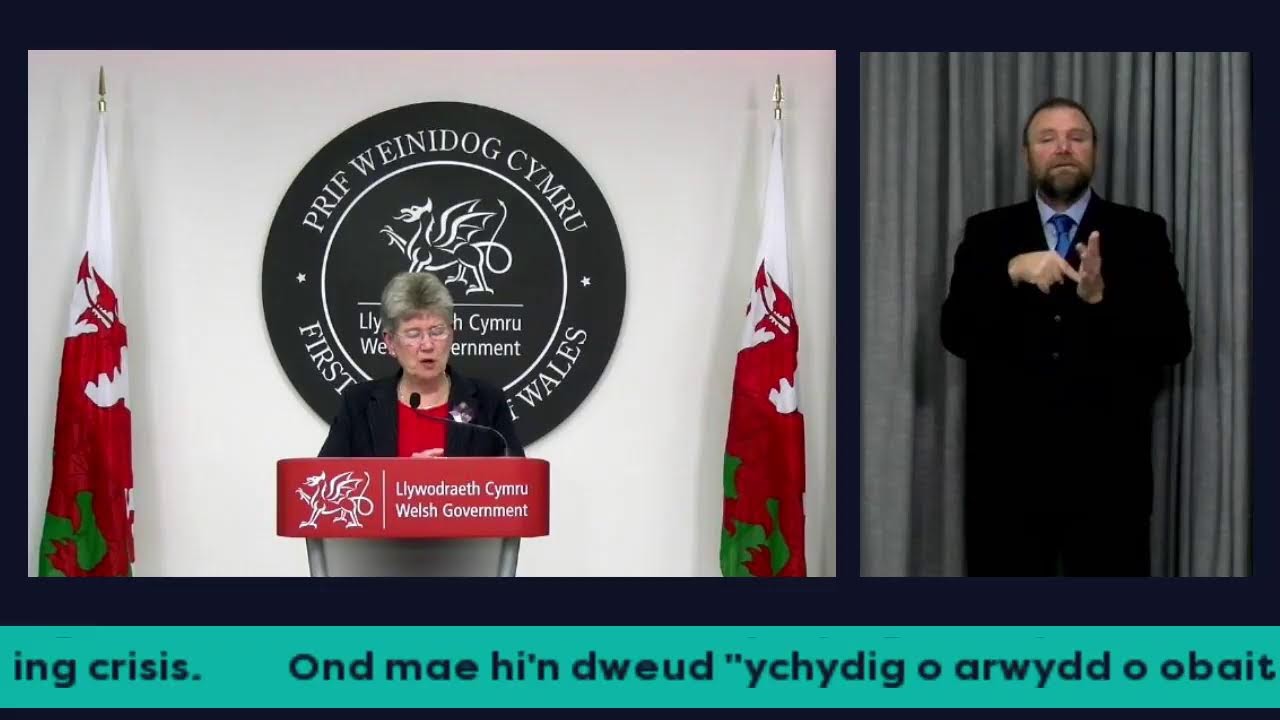 Cynhadledd i'r Wasg fyw | Live Press Conference 01.02.22