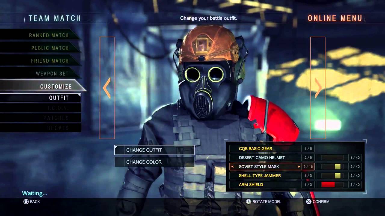 Umbrella Corps   Mercenary Customization Trailer
