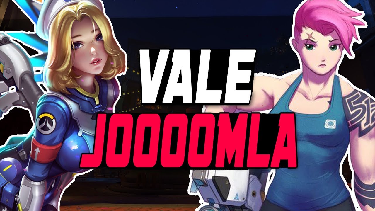 VALE PRO MERCY AND JOOMLA INSANE ZARYA! [ OVERWATCH SEASON 6 TOP 500 ]