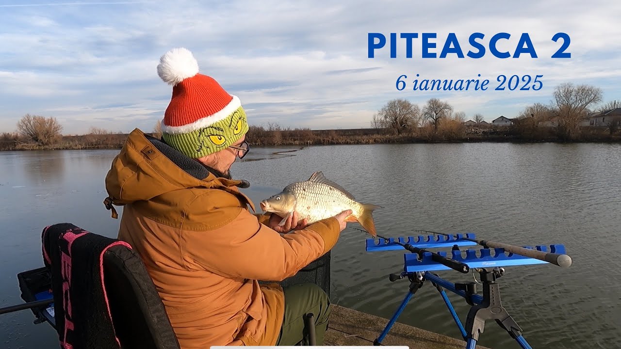 Am scos crapii la bronzat pe 6 ianuarie (Piteasca 2)