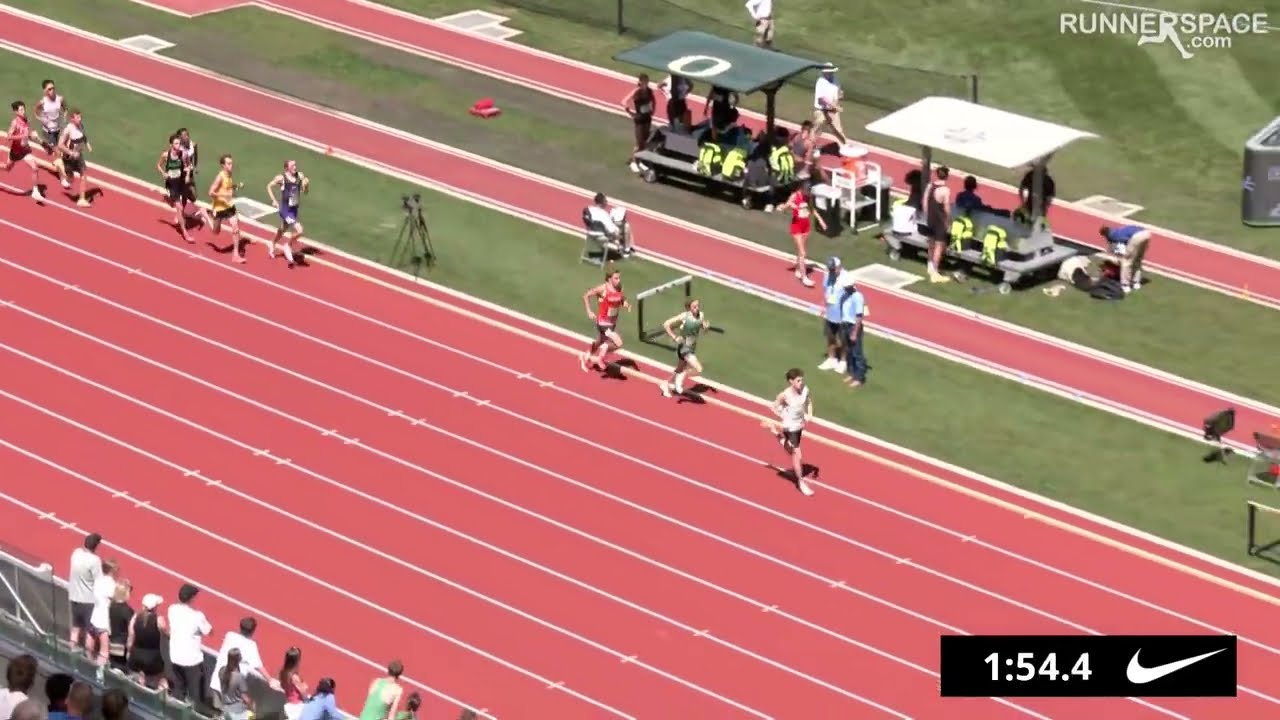 Чемпионат среди юношей, 1 миля, секция 5 &mdash; Nike Outdoor Nationals 2026 [Полная запись забега]
