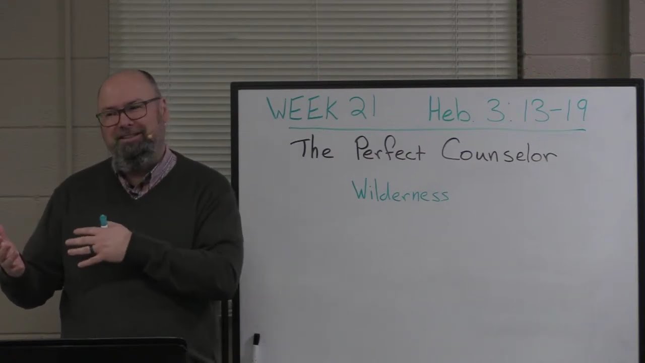 The Perfect Counselor (week 21)