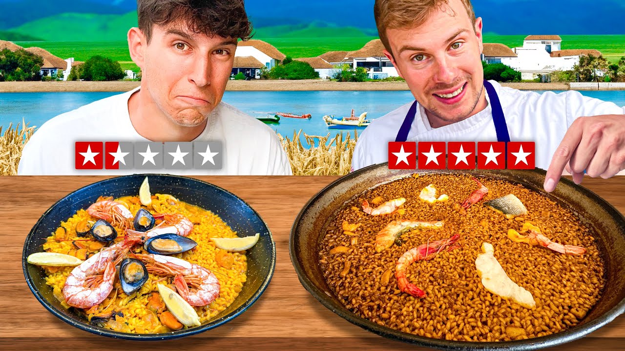 PAELLA per turisti VS ristorante nascosto a Valencia!