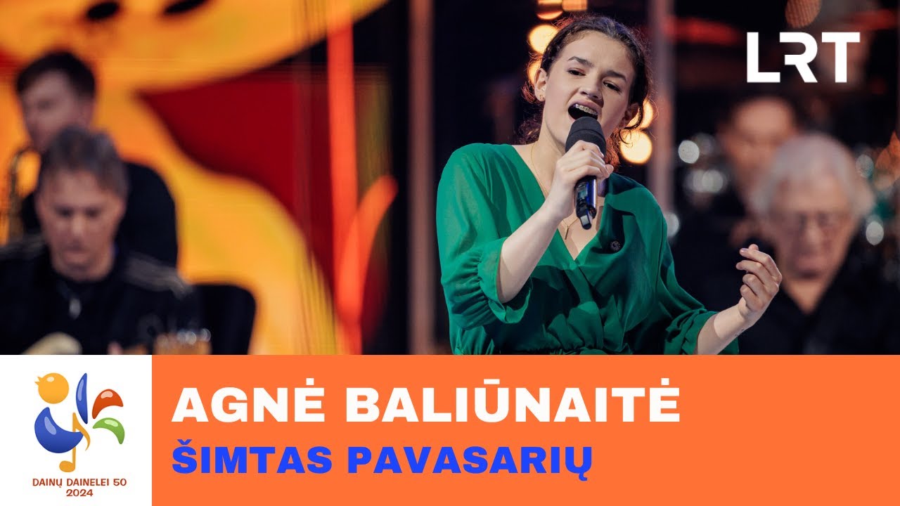 Agnė Baliūnaitė – „Šimtas pavasarių“ | „Dainų dainelė 2024“