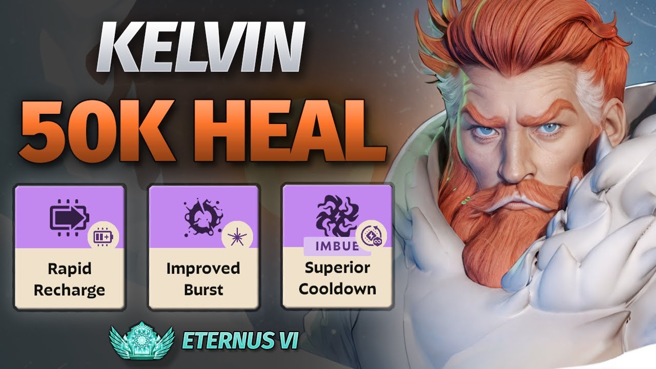 Kelvin: SPIRIT HEALING Build, Eternus Ranked Deadlock Replay
