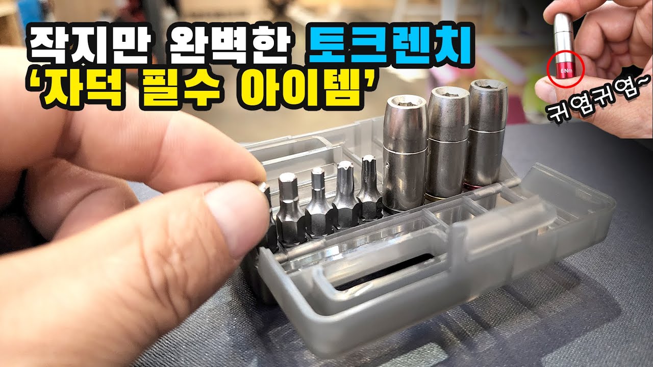 가장 작고 저렴한 토크렌치. 자덕의 필수 아이템을 소개합니다. Topeak nanotorq