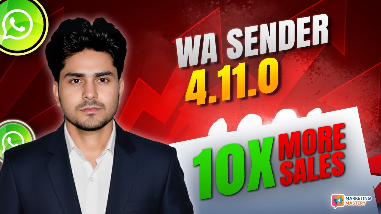 WA Sender 4.11 Complete Overview | Demo + Live Test