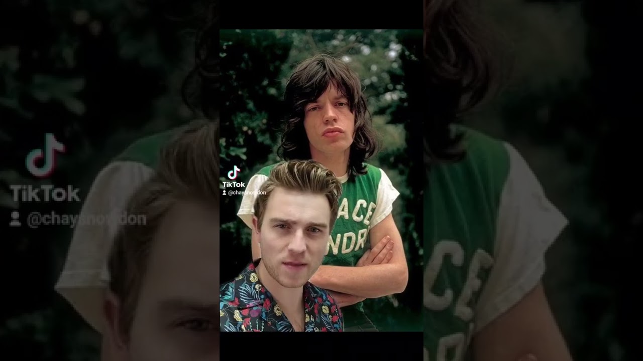 Mick Jagger's Long Hair #mickjagger #therollingstones #barbertutorial #60s #shorts #mickjaggershair