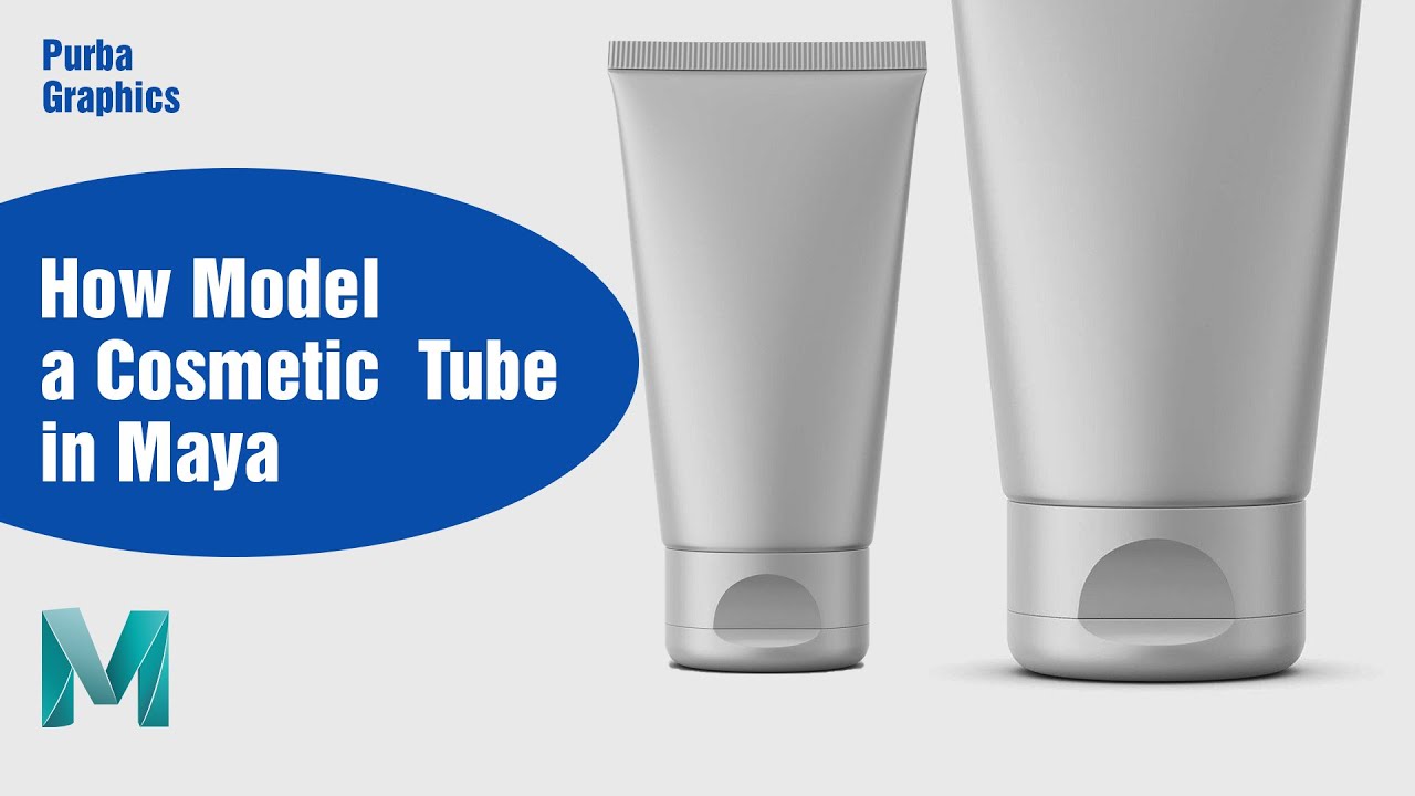 How to 3d Modeling Cosmetic Tube | Maya Tutorial | 3d Modeling for beginners