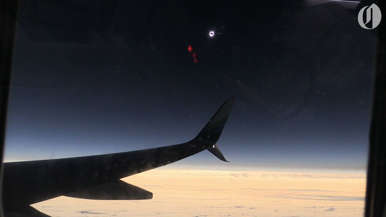 Alaska Airlines eclipse flight first to witness totality 2017