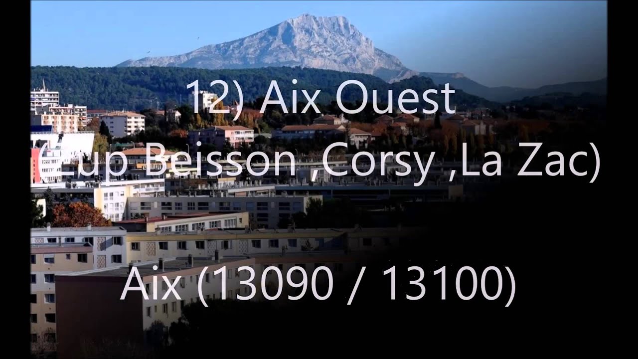 Les 20 Quartiers les plus chauds du 13