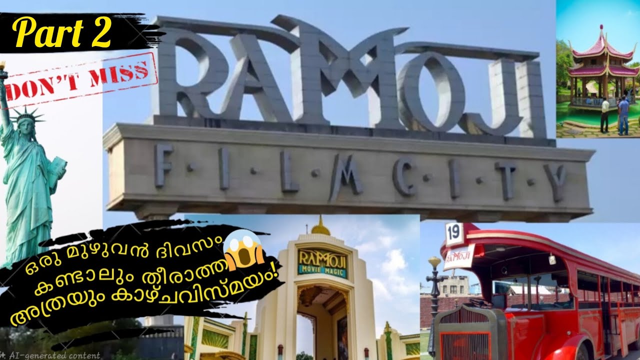 Ramoji Film City Part 2 #zanesvlogsKL08 