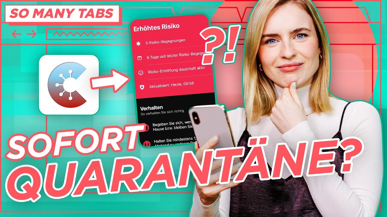 Corona-App zeigt ROT! Was jetzt? (Die häufigsten Fragen beantwortet)