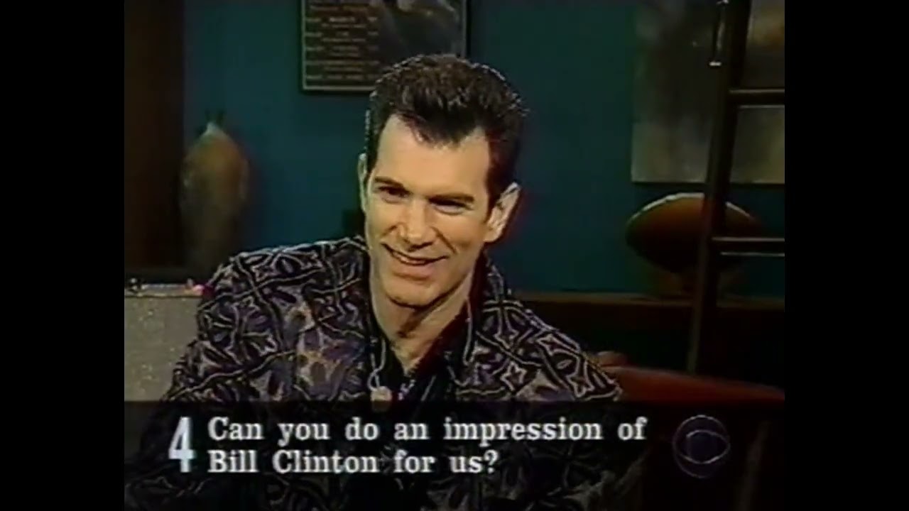 Chris Isaak and Silvertone perform theme song on Craig Kilborn 7/2/99