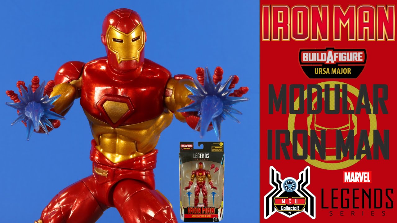 Marvel Legends MODULAR IRON MAN Ursa Major BAF Wave Figure Review