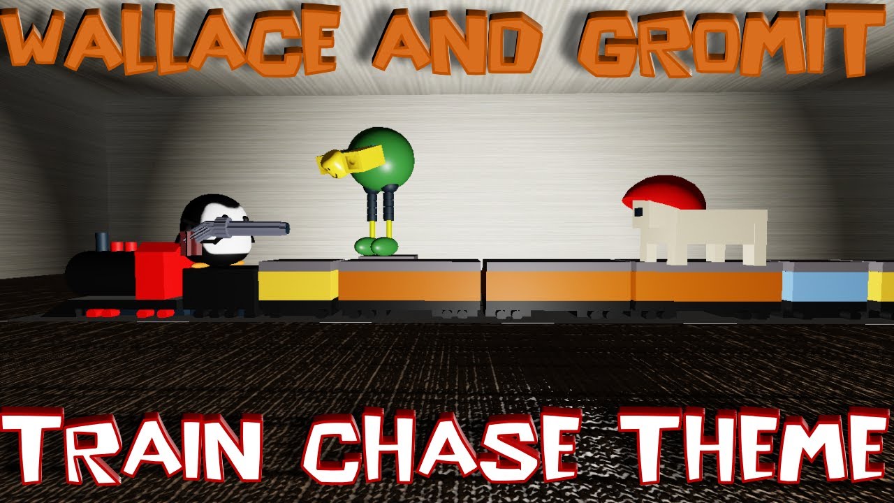Wallace and Gromit: The Wrong Trousers - Train Chase theme but it is a 2006 Roblox Cover
