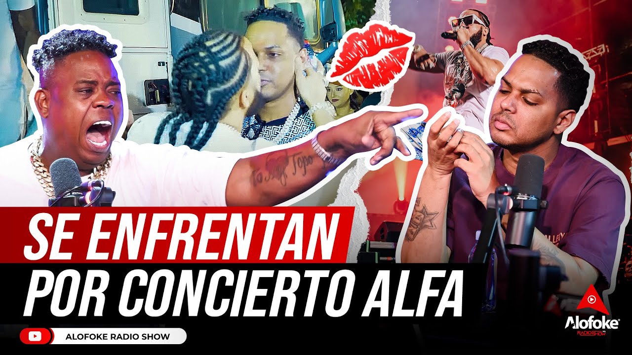 DJ TOPO VS SANTIAGO MATIAS SE ENFRENTAN POR CONCIERTO DE EL ALFA EN EL OLIMPICO (EL DESPELUÑE)