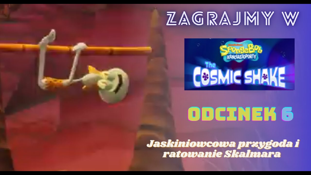 Jaskiniowcowa przygoda i ratowanie Skalmara | SpongeBob Kanciastoporty: The Cosmic Shake #6