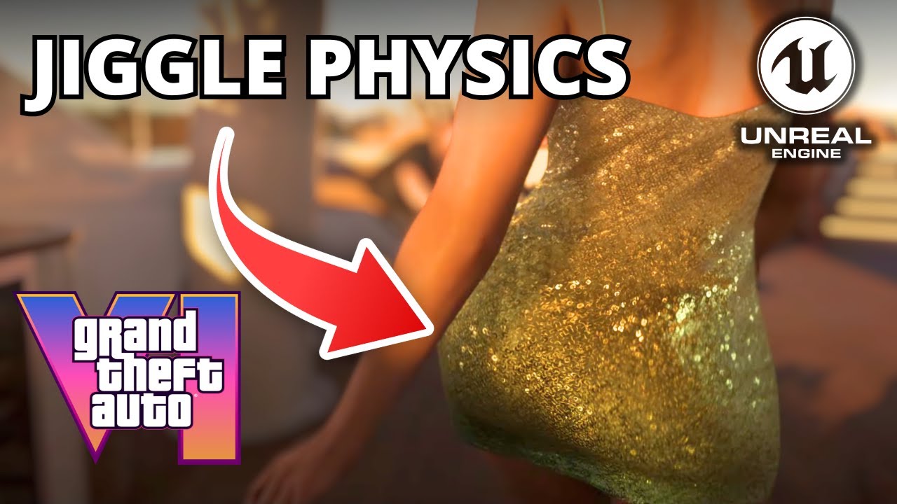 Recreating GTA 6’s Jiggle Physics in Unreal Engine 5 (Step-by-Step)