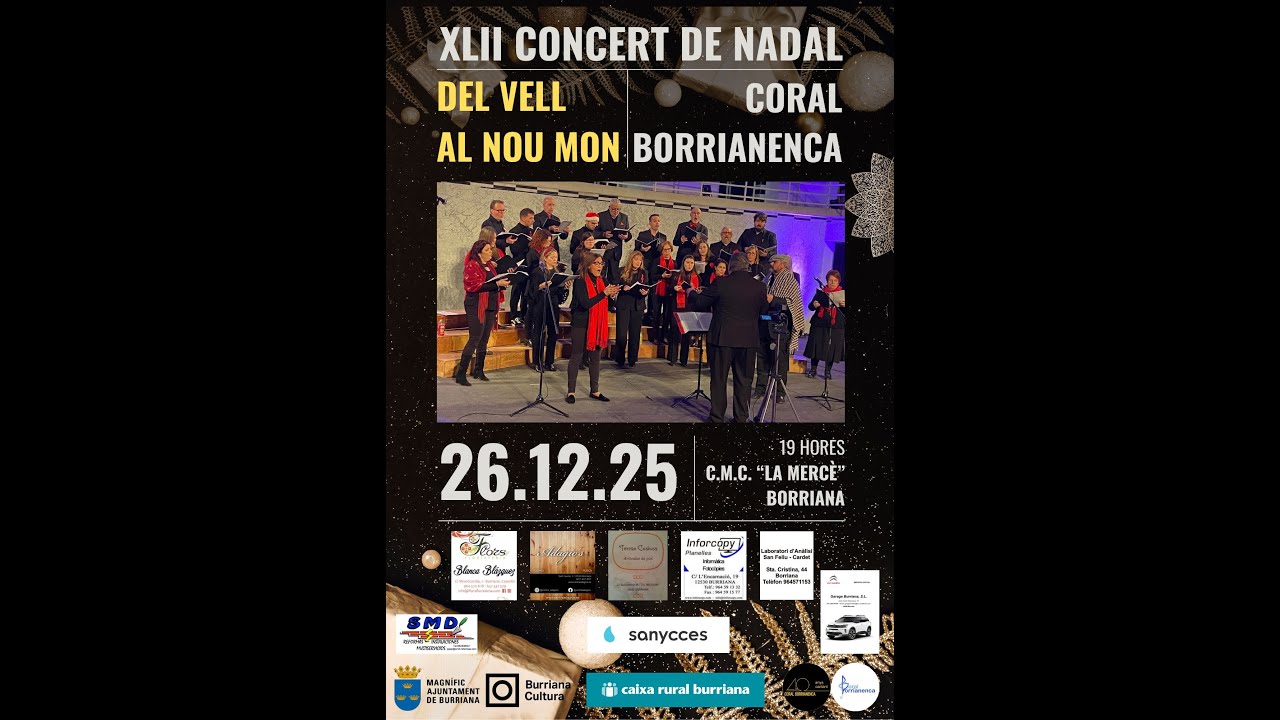 XLII Concert de Nadal - Coral Borrianenca