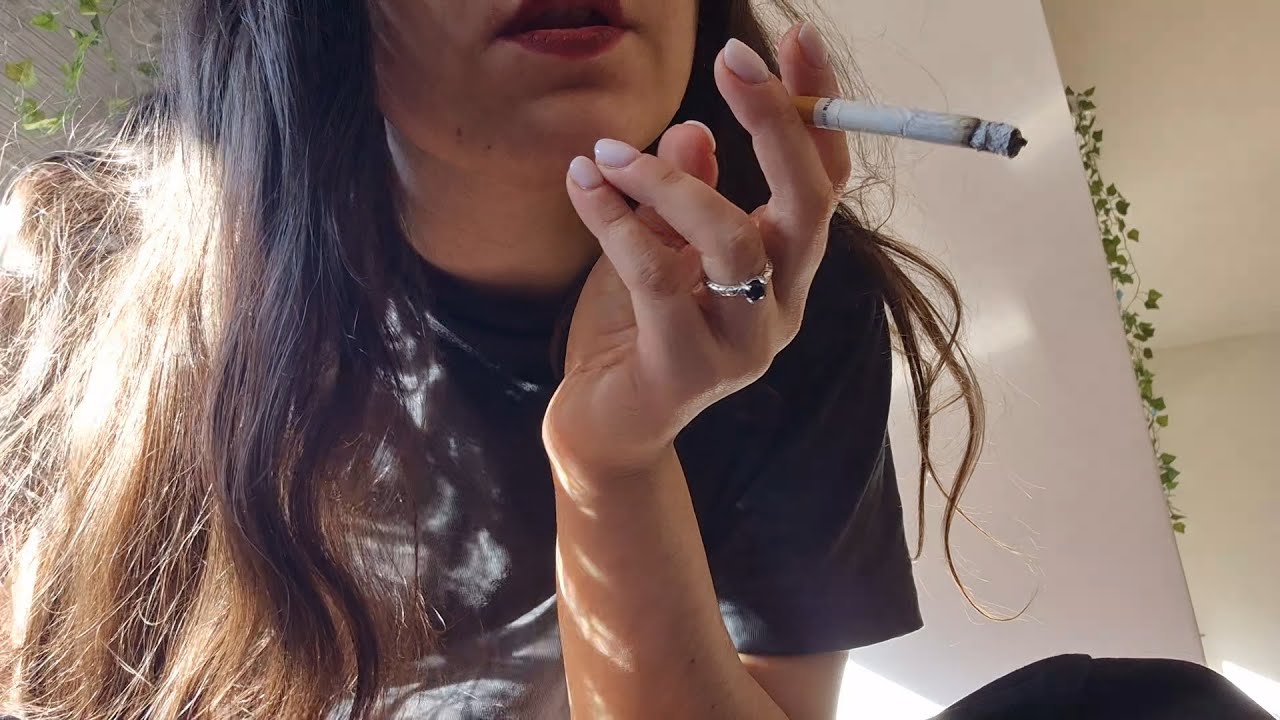 Have a Morning One with Me 🚬💋   | ASMR | Nature Sounds