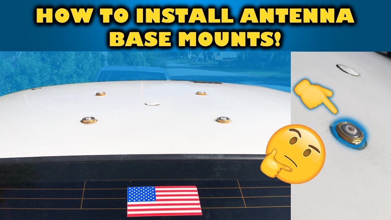 How to install ANTENNA MOUNTS on your CROWN VICTORIA!