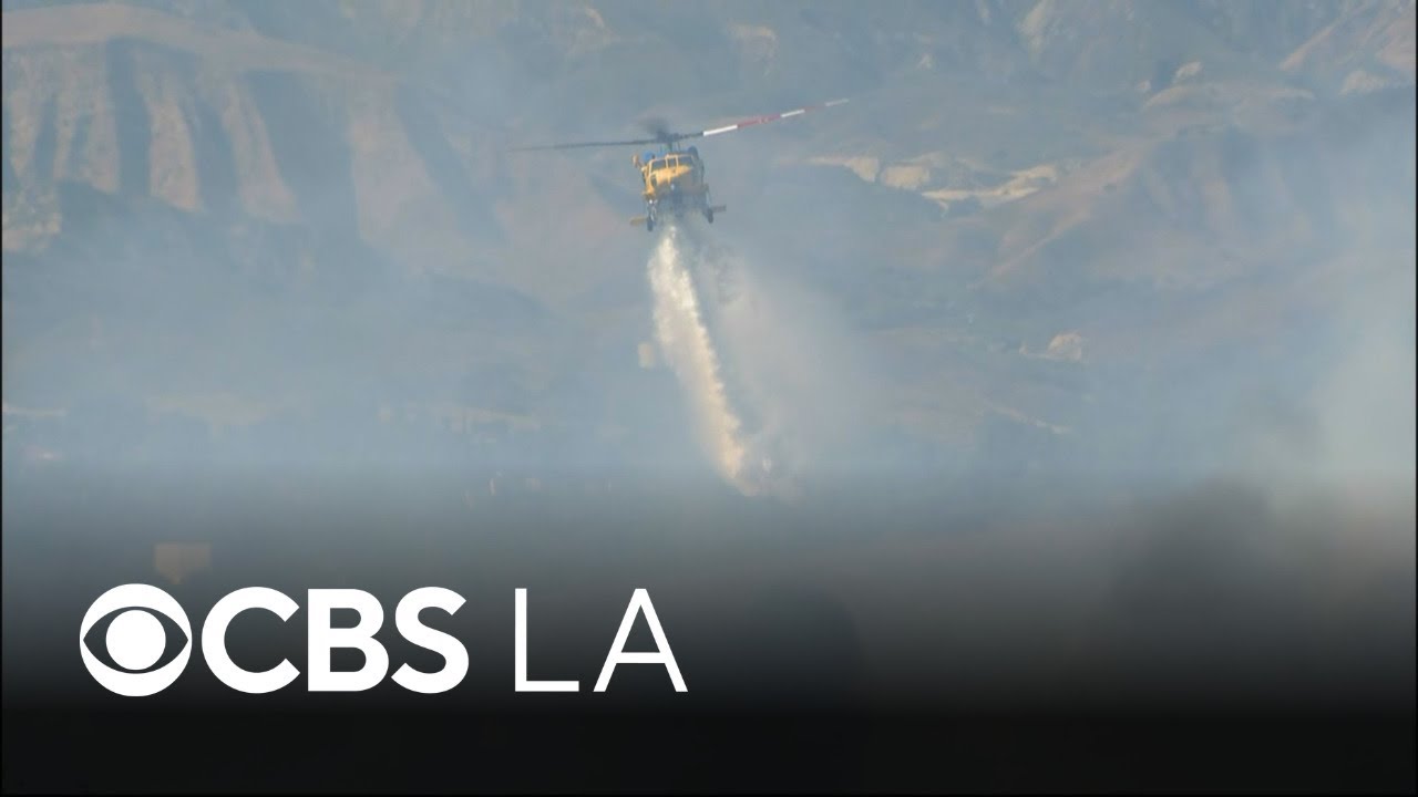Sandy Fire in Simi Valley grows to nearly 1,700 acres as firefighters try to contain flames