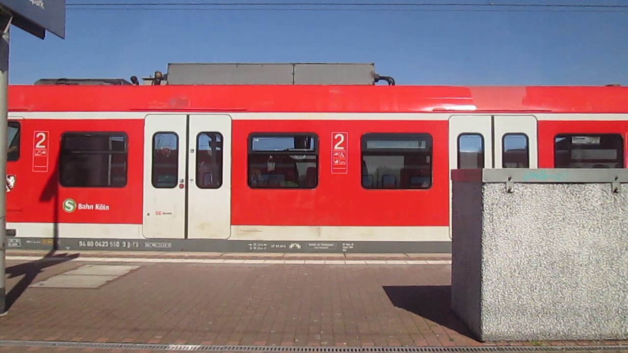 S-Bahnfahrt Köln in Echtzeit, S19 (ET 423)