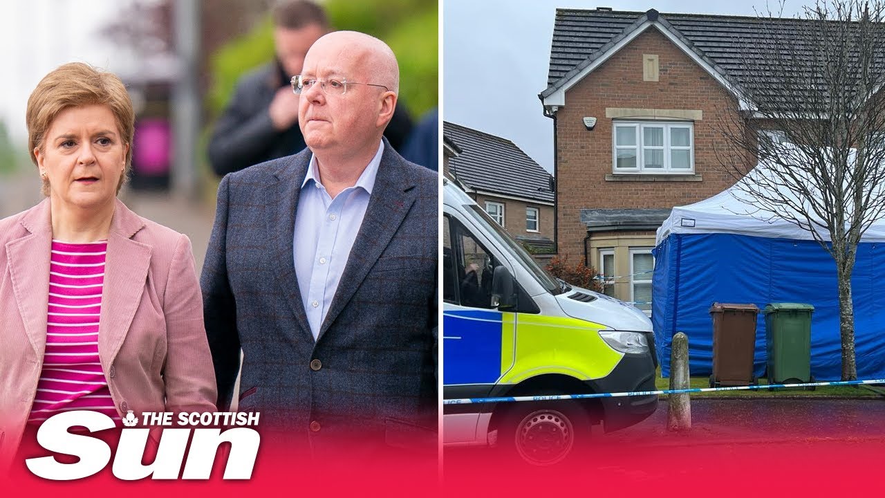 Police surround Nicola Sturgeon&rsquo;s home as husband Peter Murrell arrested in SNP finances probe