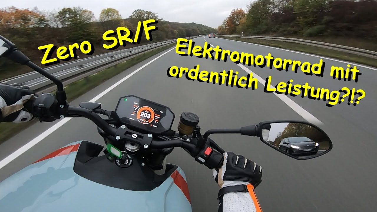 Zero SR/F Elektro - Motorrad Probefahrt // Motovlog // Sumo fighters
