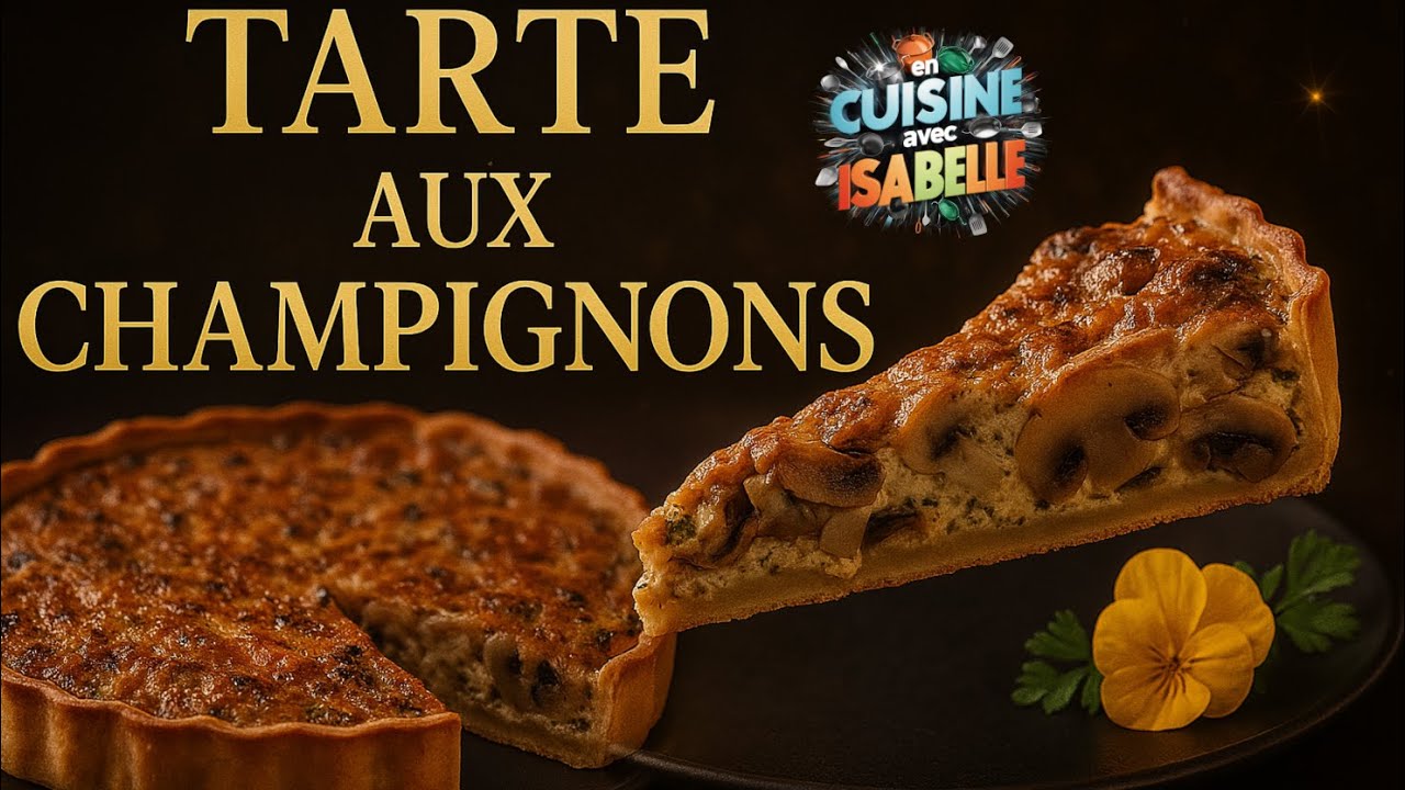 Tarte aux champignons
