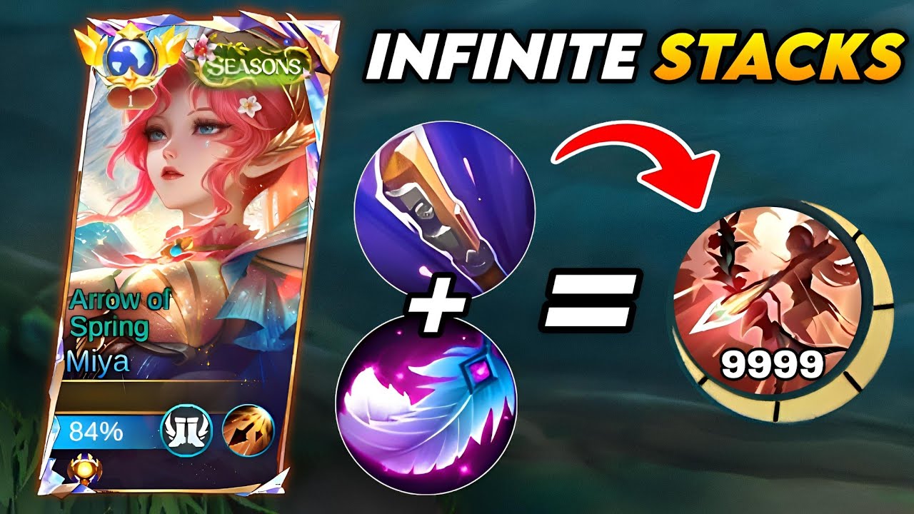 10X FASTER AUTO FULL STACK USING THIS NEW BUILD COMBO!🔥 MIYA BEST BUILD & EMBLEM 2026!!