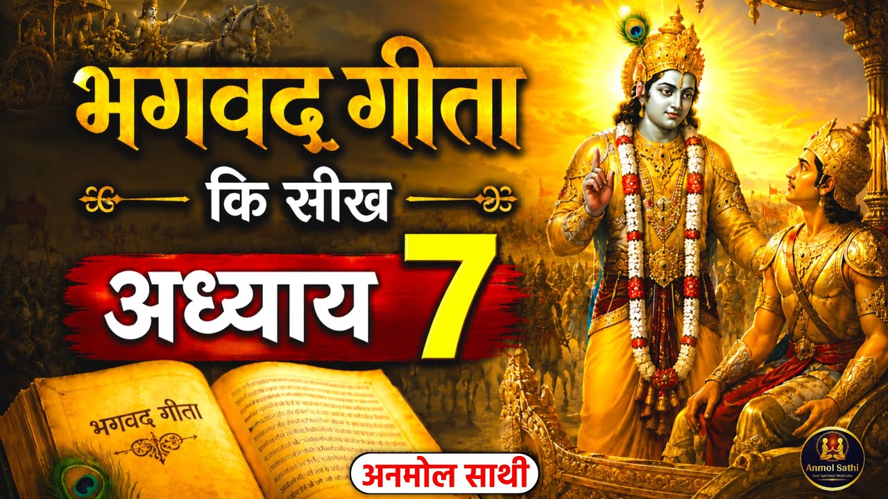 श्रीमद भगवद गीता अध्याय 7 की सीख | LIFE Changing Lessons of Bhagavad Geeta Chapter 7 | Bhagwat Geeta