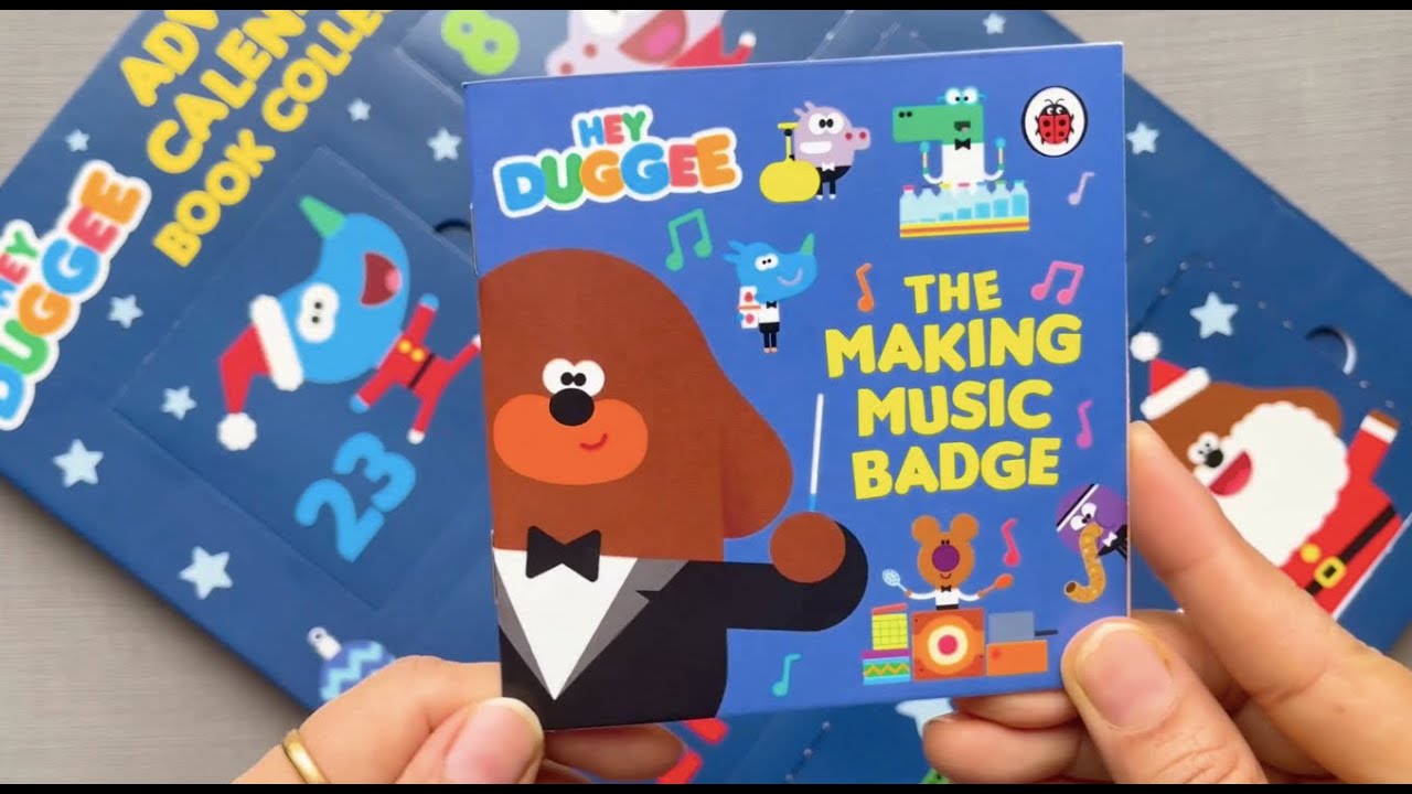 Hey Duggee - The Making Music Badge. 11 - Advent Calendar Book Collection. Read Aloud.