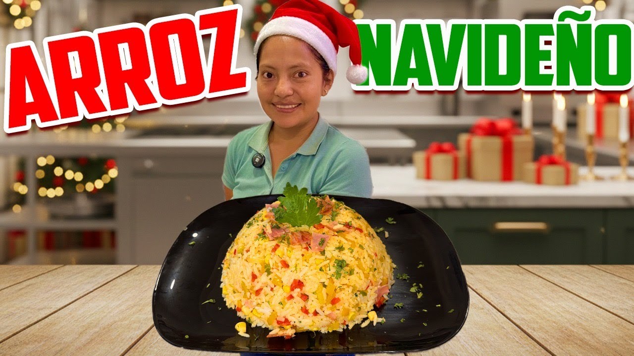 Cómo hacer ARROZ NAVIDEÑO perfecto | Receta tradicional 🍚