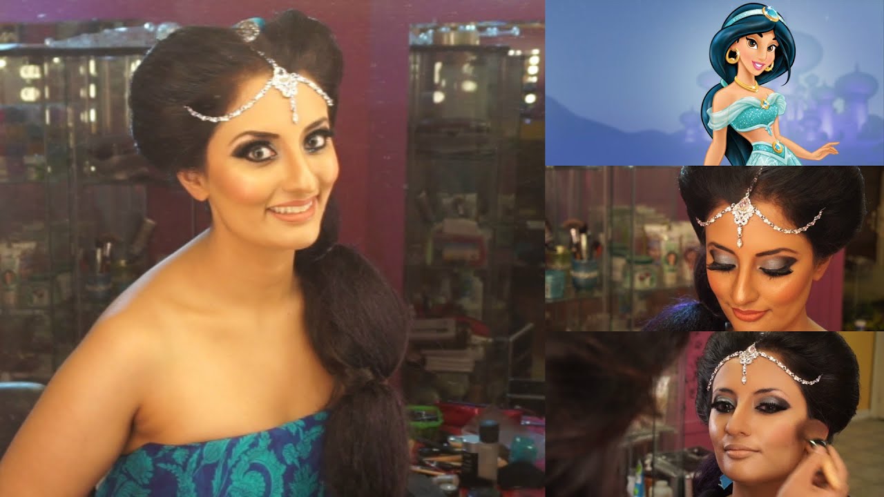 Disney's PRINCESS JASMINE Makeup + Hair Tutorial | Halloween | Transformation | Amin Dhillon