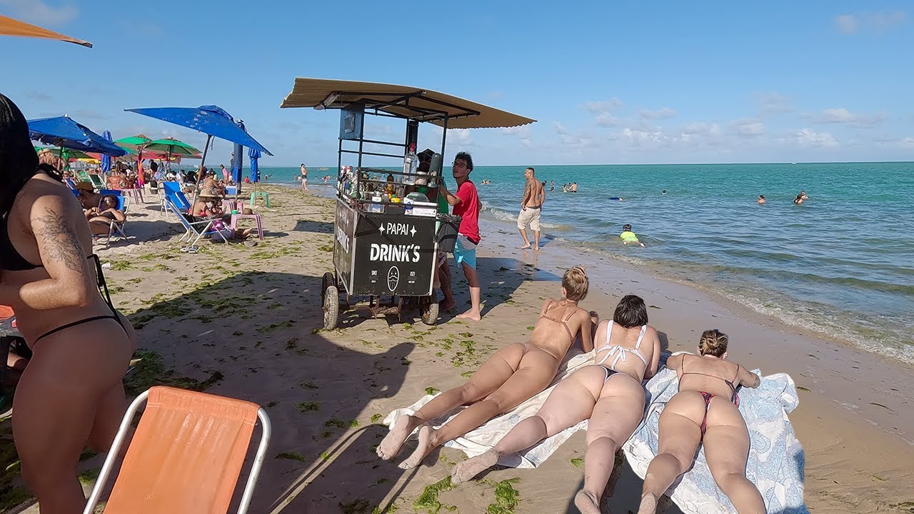 Summer in Maceió 🇧🇷 | 4K Walking Tour Along Brazil’s Tropical Coast ☀️