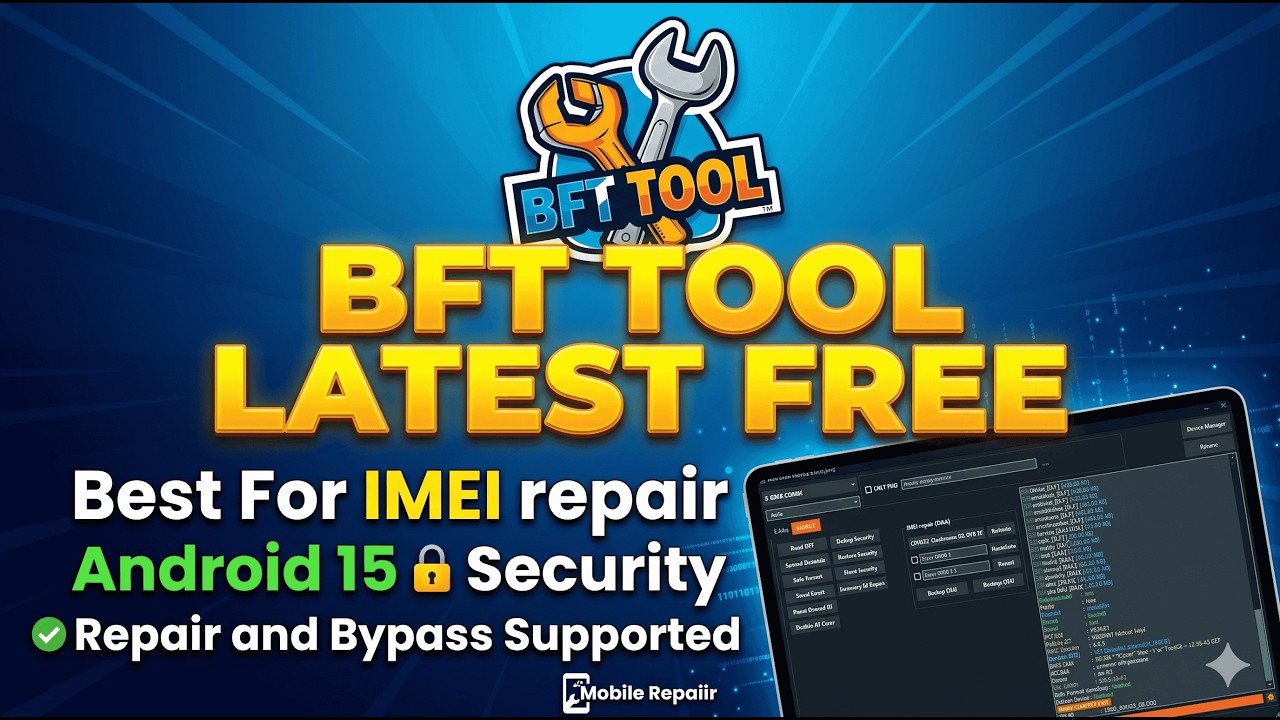 BFT Free IMEI Repair Tool 2026 | All Mobile IMEI Repair Without Box (100% Working)