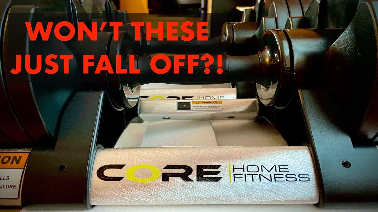 Core Home Fitness Adjustable Dumbbells